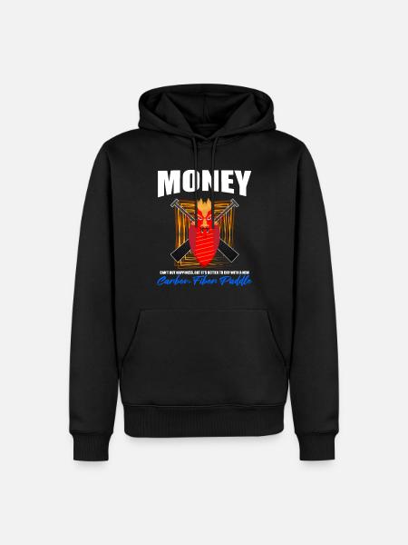 Drachenbootfahren-Thema für Drachenbootpaddeln - Männer Premium Bio Hoodie - Schwarz