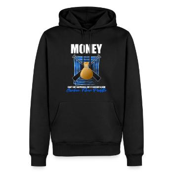 Drachenbootrennen-Design für Drachenbootfahren - Männer Premium Bio Hoodie - Schwarz - Vorne - Nico (187cm)