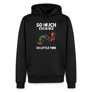 Forensik und forensische Wissenschaft - Männer Premium Bio Hoodie - Schwarz - Vorne - Nico (187cm)