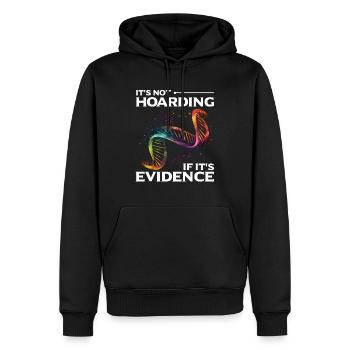 Gerichtsmediziner und Forensischer Analyst - Männer Premium Bio Hoodie - Schwarz - Vorne - Nico (187cm)