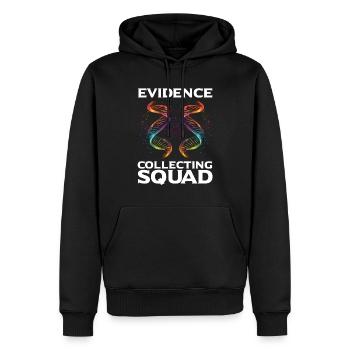 Forensik und forensische Wissenschaft - Männer Premium Bio Hoodie - Schwarz - Vorne - Nico (187cm)