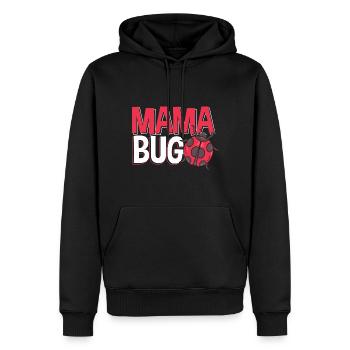Ladybug Entomologist Ladybirds Entomology Mama Bug - Männer Premium Bio Hoodie - Schwarz - Vorne - Nico (187cm)