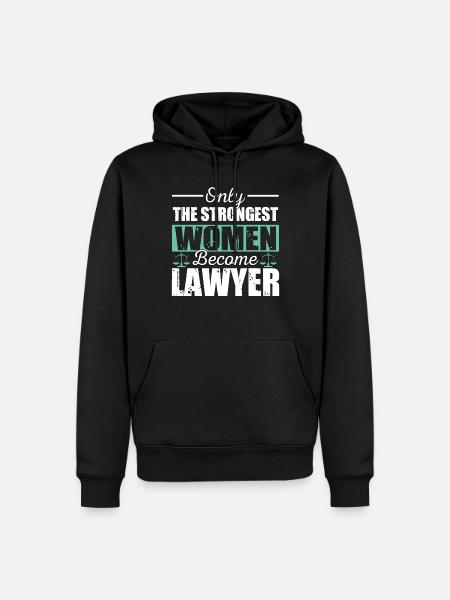 Anwalt - Männer Premium Bio Hoodie - Schwarz