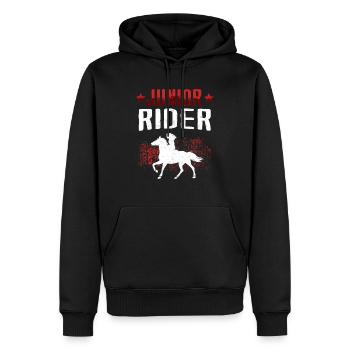 Riding on horseback Young Rider Rider - Men’s Premium Organic Hoodie - black - Front - Nico (187cm)