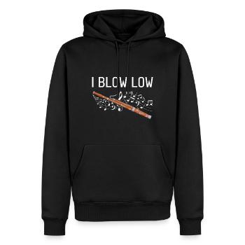 Fagottist für Fagottorchester und Fagottist - Männer Premium Bio Hoodie - Schwarz - Vorne - Nico (187cm)