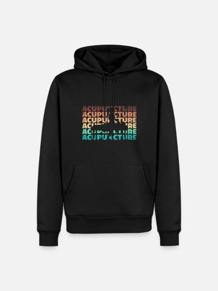 Acupuncture Acupuncturist - Men’s Premium Organic Hoodie - black