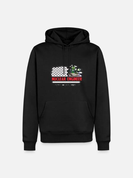 Kernenergie Spruch für Kernenergie - Männer Premium Bio Hoodie - Schwarz