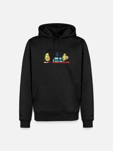 Cinéma d’avocat - Sweat à capuche Premium bio Homme - noir