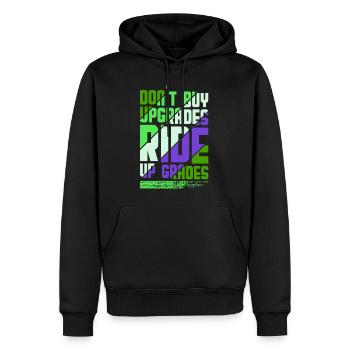 Unbenanntes Projekt 49 - Sweat à capuche Premium bio Homme - noir - Devant - Nico (187cm)
