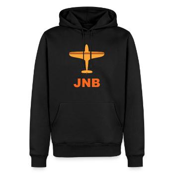 Flughafen Johannesburg - Südafrika - Spotter - Männer Premium Bio Hoodie - Schwarz - Vorne - Nico (187cm)