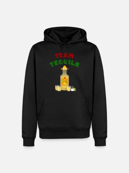 Team Tequila Mexico Mexican Shot - Men’s Premium Organic Hoodie - black