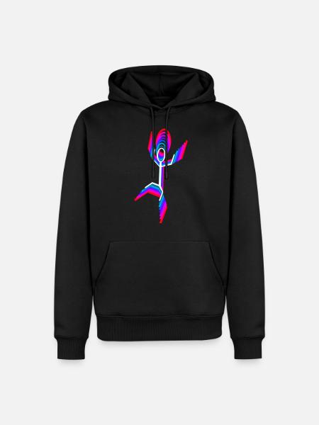 Dancer Dancer - Men’s Premium Organic Hoodie - black