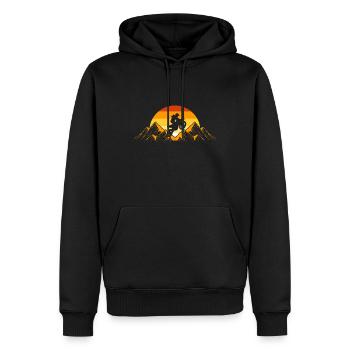 Dirt bike supercross gift I biker MX motocross - Men’s Premium Organic Hoodie - black - Front - Nico (187cm)