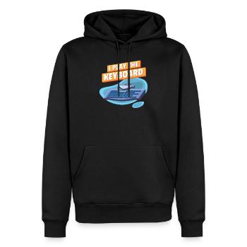 Clavier Gamer Funny Fingerpints Esports Wasd - Sweat à capuche Premium bio Homme - noir - Devant - Nico (187cm)