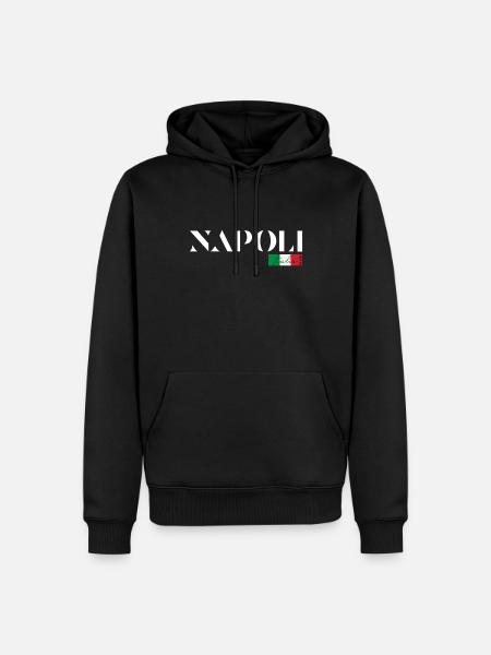 NEAPEL NAPOLI ITALIEN URLAUB INSEL (w) - Ekologisk premiumluvtröja herr - svart