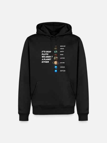 Astronomy Funny Gift - Men’s Premium Organic Hoodie - black