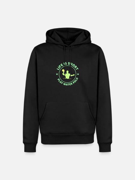 Water Polo Gift - Men’s Premium Organic Hoodie - black