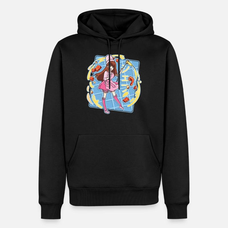 Mon journal - Sweat à capuche Premium bio Homme - noir