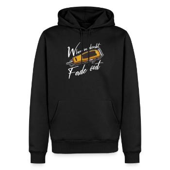Barber Barbershop Barbier Bart - Männer Premium Bio Hoodie - Schwarz - Vorne - Nico (187cm)