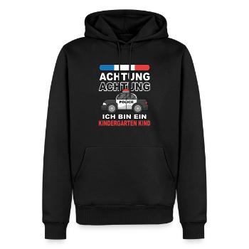 Kindergarten 2021 Anfang Start Kindergartenkind - Männer Premium Bio Hoodie - Schwarz - Vorne - Nico (187cm)