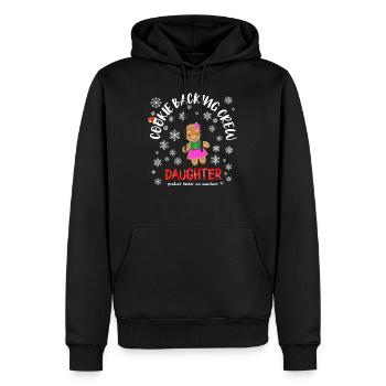 Cookie Baking Team Christmas Gift Idea - Men’s Premium Organic Hoodie - black - Front - Nico (187cm)