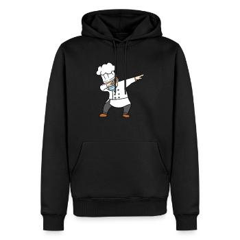 Dabbing Koch Küchenschef Chefkoch Dab Tanz - Männer Premium Bio Hoodie - Schwarz - Vorne - Nico (187cm)