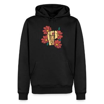 Feminismus Frauenpower Feminist - Männer Premium Bio Hoodie - Schwarz - Vorne - Nico (187cm)