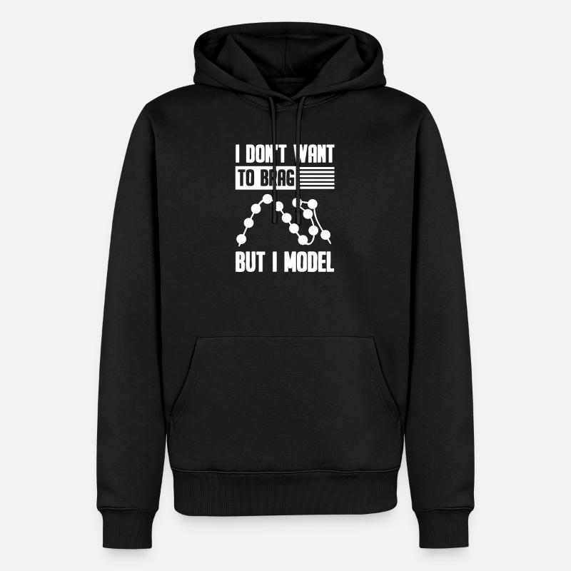 Data Science Analyst Data Scientist - Männer Premium Bio Hoodie - Schwarz