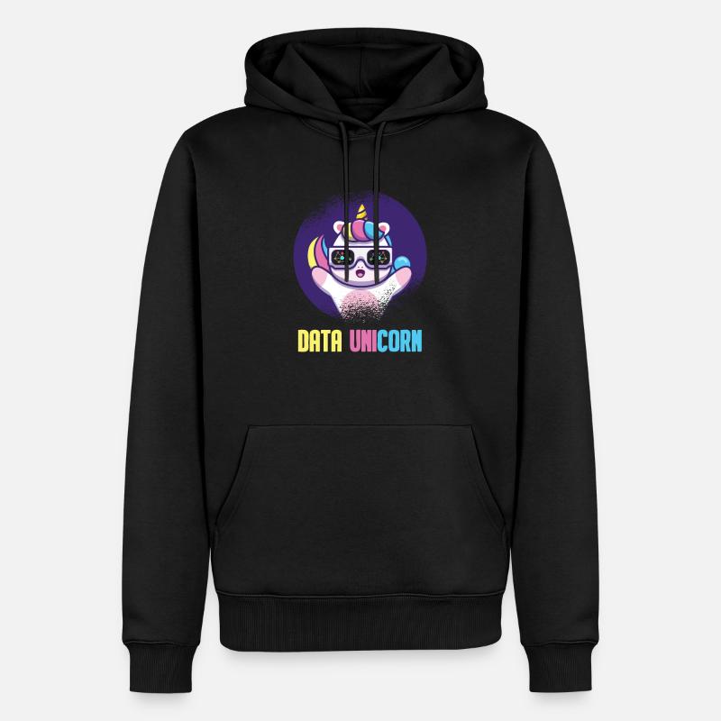 Data Science Analyst Data Scientist - Men’s Premium Organic Hoodie - black