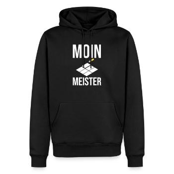 Fliesenleger Handwerker Geselle Meister Bodenleger - Männer Premium Bio Hoodie - Schwarz - Vorne - Nico (187cm)