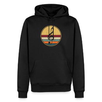 Chor Chorprobe Chorsänger Singen - Männer Premium Bio Hoodie - Schwarz - Vorne - Nico (187cm)