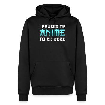 Anime Manga Cosplay Comic Kawaii Otaku Geek Gift - Männer Premium Bio Hoodie - Schwarz - Vorne - Nico (187cm)