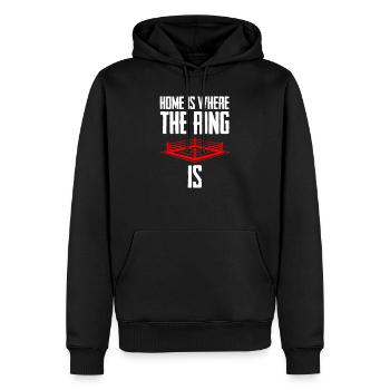 Boxen Boxkampf Boxer - Männer Premium Bio Hoodie - Schwarz - Vorne - Nico (187cm)