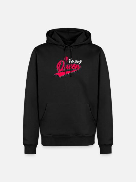 Fencing Fencing Degen - Men’s Premium Organic Hoodie - black