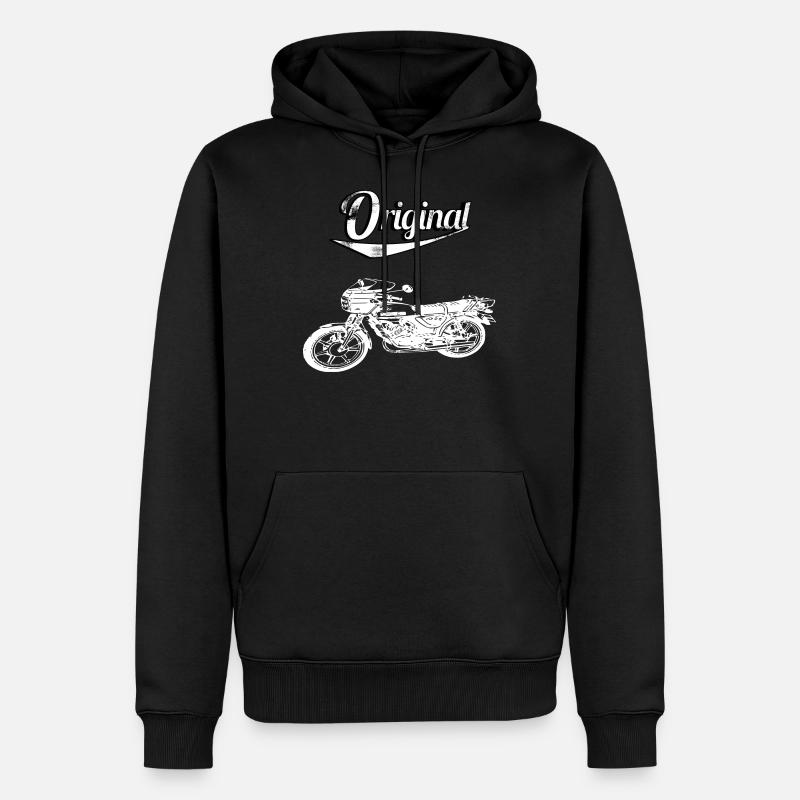 Krad Zündapp KS 50 Watercooled - Männer Premium Bio Hoodie - Schwarz