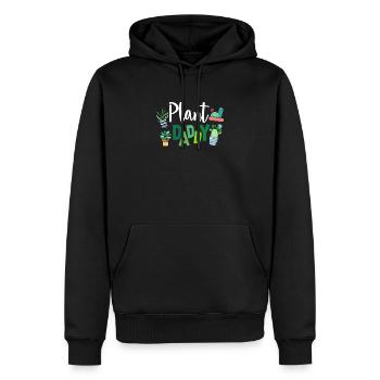Landschaftsbau Daddy lustige Garten Pflanze Liebhaber - Männer Premium Bio Hoodie - Schwarz - Vorne - Nico (187cm)