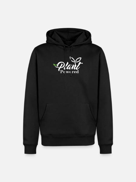 Vegan Veganism Vegetable Vegan - Men’s Premium Organic Hoodie - black