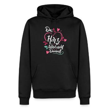 Altenpflegerin Altenpfleger Altenheim Geschenk - Männer Premium Bio Hoodie - Schwarz - Vorne - Nico (187cm)