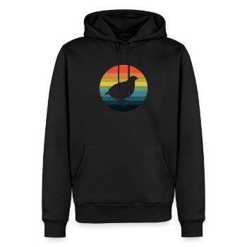 Wachtelhalter Wachtelzüchter Wachteln Geschenkidee - Männer Premium Bio Hoodie - Schwarz - Vorne - Nico (187cm)