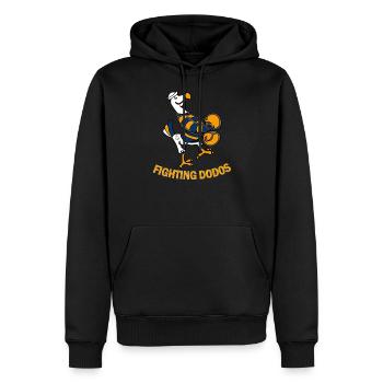 Fighting Dodos Sailors - Männer Premium Bio Hoodie - Schwarz - Vorne - Nico (187cm)