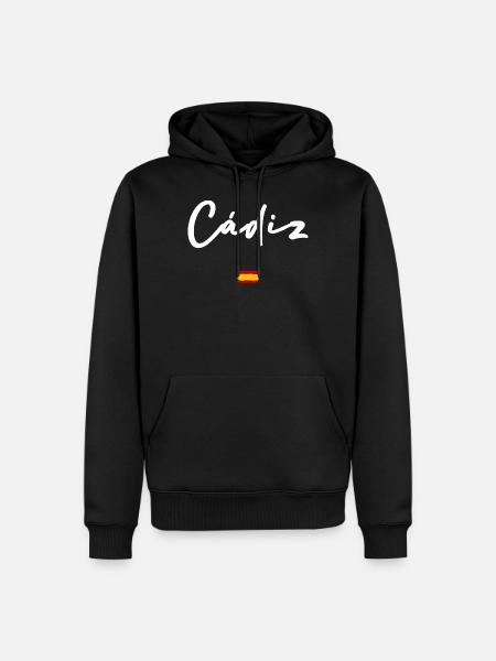 Cadiz - Men’s Premium Organic Hoodie - black