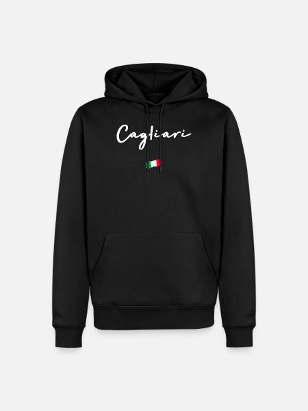 Cagliari - Men’s Premium Organic Hoodie - black