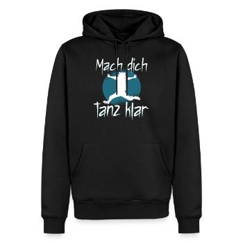 Tanzen Tänzer Tanz - Männer Premium Bio Hoodie - Schwarz - Vorne - Nico (187cm)