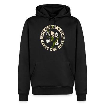 K-Pop Kpop K-Drama Korean Pop Musik - Männer Premium Bio Hoodie - Schwarz - Vorne - Nico (187cm)