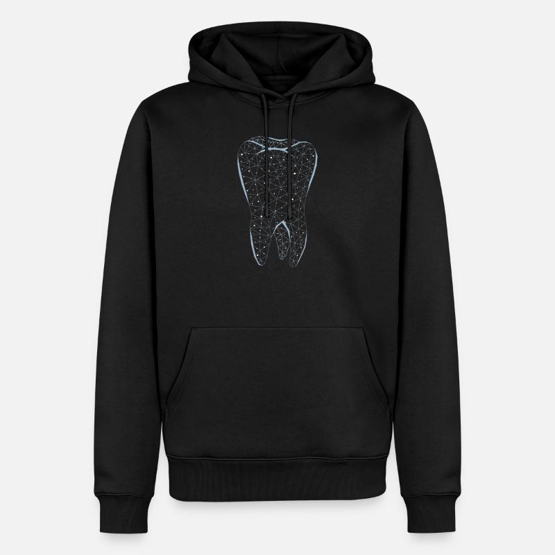 Assistante dentaire Dentistes Dentistes - Sweat à capuche Premium bio Homme - noir