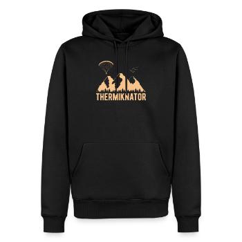 Paragliding Paragliding Paragliding Paragliding - Men’s Premium Organic Hoodie - black - Front - Nico (187cm)