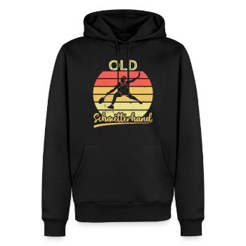 Old Schmetterhand - Männer Premium Bio Hoodie - Schwarz - Vorne - Nico (187cm)