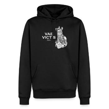 Brennus de Gaule - Vae victis - Sweat à capuche Premium bio Homme - noir - Devant - Nico (187cm)