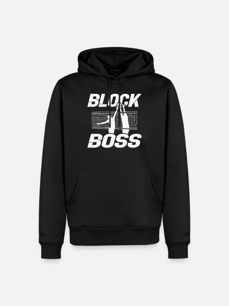 Volleyball Beach Volleyball - Men’s Premium Organic Hoodie - black