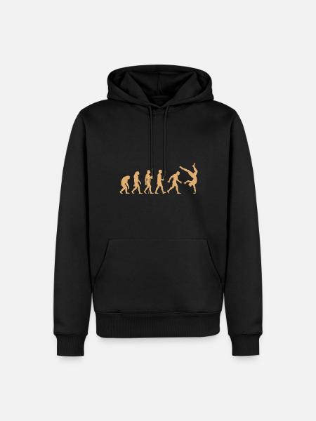 Aikido Martial Arts Gift - Men’s Premium Organic Hoodie - black